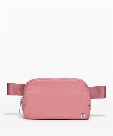 hot pink belt bag lulu